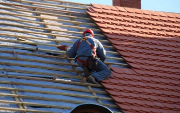 roof tiles Priest Down, Somerset